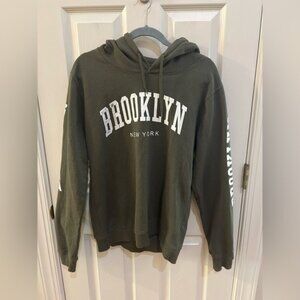 ON Fire Green Brooklyn New York Sweatshirt